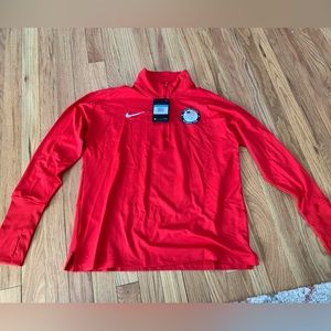 USA Olympic Team 1:4 zip womens